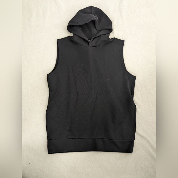 Zara - Hooded Black Sweater Tank M - Picture 1 of 4